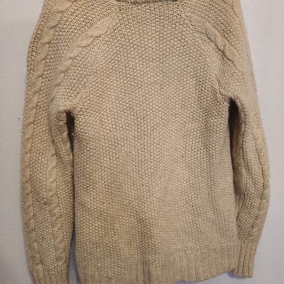 Eddie Bauer Cable Knit Zip Up Sweater - Picture 2 of 4